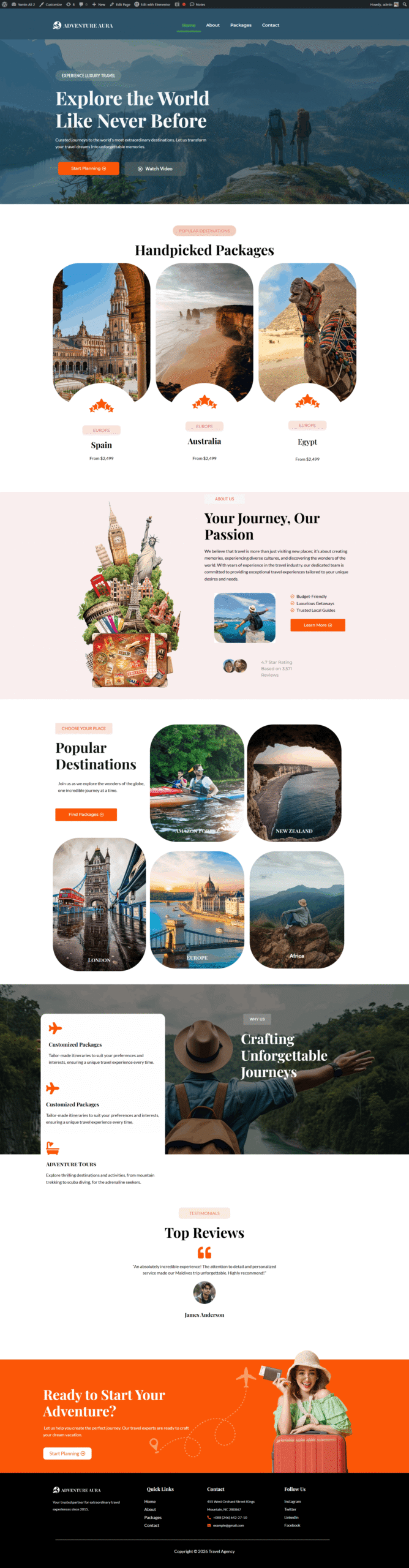 Landing Page